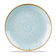 Тарелка мелкая круглая  Stonecast Duck Egg Blue SDESEV101 26 см