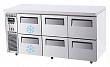 Холодильно-морозильный стол  KURF18-2D-6-700