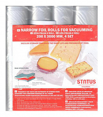 Рулоны для вакуумной упаковки Status VB 20*300-4 в Екатеринбурге, фото