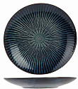 Тарелка мелкая с полосками  d 27,5 см h 3,6 см ATLANTIS (8564028)