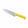 Шеф-нож  PRO-Line 20 см, желтая пластиковая ручка