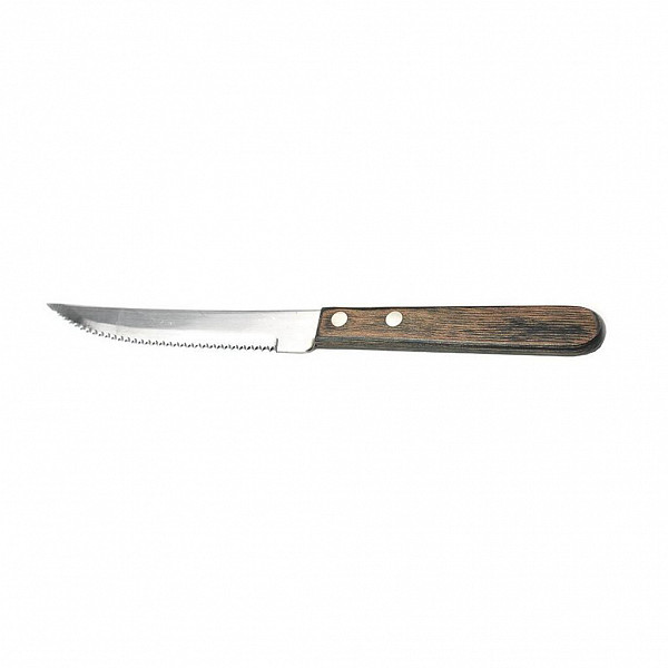 Нож для стейка P.L. Proff Cuisine 21 см, деревянная ручка фото