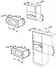 Встраиваемая микроволновая печь Smeg MP122 фото