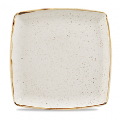 Тарелка мелкая квадратная Churchill Stonecast Barley White SWHSDS101 26,8 см в Екатеринбурге фото