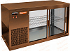 Витрина холодильная настольная Hicold VRL 900 L Bronze фото