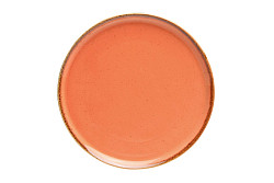 Тарелка для пиццы Porland 20 см фарфор цвет оранжевый Seasons (162920) в Екатеринбурге, фото