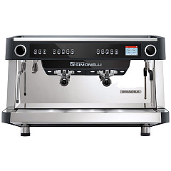 Рожковая кофемашина Nuova Simonelli AURELIA MP 2Gr 220V черная+высокие группы+самоочистка (257596) в Екатеринбурге фото