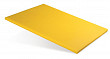Доска разделочная  350х260х8 желтая пластик