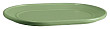 Тарелка/крышка овальная Emile Henry Welcome 21х14,5см h1,5см, цвет ярко-зеленый 320818