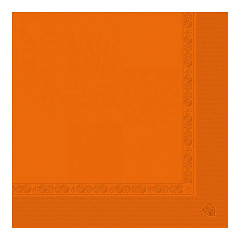 Салфетка бумажная двухслойная Garcia de Pou оранжевая, 39*39 см, 100 шт, бумага в Екатеринбурге фото