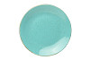 Тарелка безбортовая Porland 24 см фарфор цвет бирюзовый Seasons (187624) фото