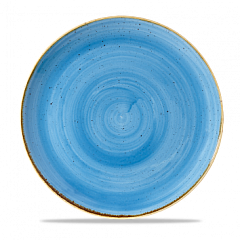 Тарелка мелкая круглая Churchill Stonecast Cornflower Blue SCFSEV111 28,8см, без борта в Екатеринбурге фото
