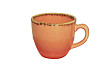 Чашка кофейная Porland 90 мл фарфор цвет оранжевый Seasons