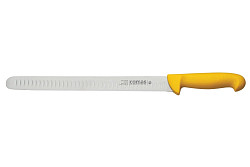 Нож для тонкой нарезки рыбы Comas 30 см, L 42,5 см, нерж. сталь / полипропилен, цвет ручки желтый, Carbon (10125) в Екатеринбурге фото