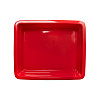 Гастроемкость керамическая Luxstahl Corone GN 1/2 326х265х60 мм красная [LQ-QK15029-186C] фото