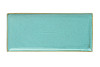 Блюдо прямоугольное Porland 35х16 см фарфор цвет бирюзовый Seasons (358836) фото