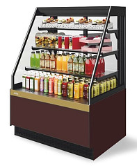 Витрина кондитерская Chilz Vete II kub OFT 90, Шоколад/Золотой глянец в Екатеринбурге, фото 1