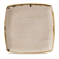 Тарелка мелкая квадратная Churchill Stonecast Nutmeg Cream SNMSDS101 26,8 см в Екатеринбурге фото