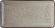 Тарелка без рима прямоугольная Fortessa 23x12 см, Ston grey, World of Colours (D740.273.0000)