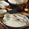 Тарелка с вертикальным бортом Kutahya Porselen Marble 28 см, мрамор NNROT28DU893313 фото