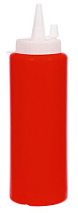 Диспенсер для соуса Luxstahl красный (соусник) 250 мл в Екатеринбурге, фото 1