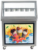 Фризер для жареного мороженого Foodatlas KCB-1Y (контейнеры, световой короб, стол для топпингов) фото