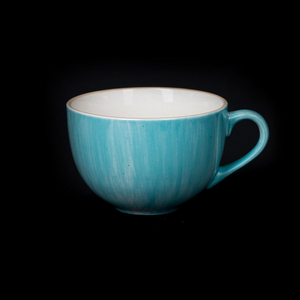 Чашка чайная Corone Natura 250мл, голубая фото