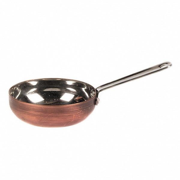 Кокотница P.L. Proff Cuisine Antique Copper для подачи 8*2,5 см, 100 мл, нержавейка фото