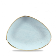 Блюдо треугольное Churchill CHEFS Stonecast Duck Egg Blue SDESTC261
