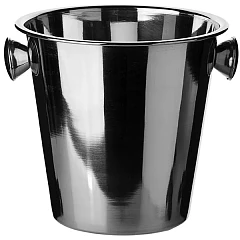 Ведро для шампанского Prohotel сталь нерж. 4,4л D=21/13,5,H=21,B=23см металлич. (03171350) в Екатеринбурге, фото