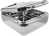 Мармит WMF 55.0002.6040 Chafing Dish Basic, Fresh&Hot, прямоугольный, GN 2/3 фото