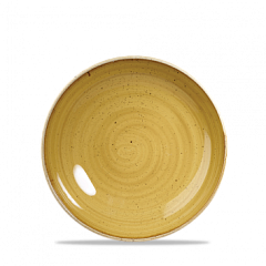 Тарелка мелкая круглая Churchill Stonecast Mustard Seed Yellow SMSSEVP61 16,5 см в Екатеринбурге фото