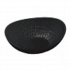 Салатник овальный P.L. Proff Cuisine 300 мл 16*12 см h6 см Black Raw Wood фото