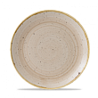 Тарелка мелкая круглая  Stonecast Nutmeg Cream SNMSEVP81 21,7 см