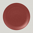 Тарелка круглая плоская RAK Porcelain NeoFusion Magma 29 см (кирпичный цвет)