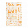 Пакет для гамбургера Garcia de Pou Parole 12+7*18 см, оранжевый, 500 шт/уп, жиростойкий пергамент фото