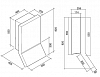 Пристенная вытяжка Falmec Rialto H82 Brilliant 55 фото
