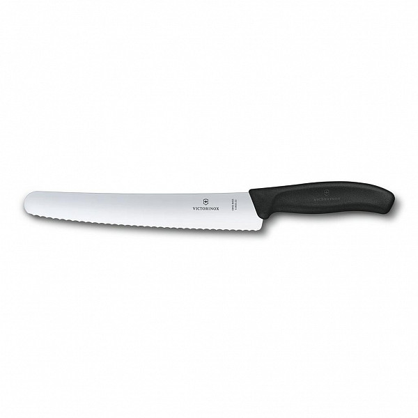 Нож для хлеба Victorinox 22 см черный (81249877) фото