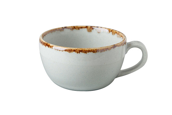 Чашка чайная Porland 250 мл фарфор цвет серый Seasons (322125) фото