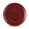 Тарелка мелкая без борта Churchill Stonecast Patina Rust Red PAREEV101 фото
