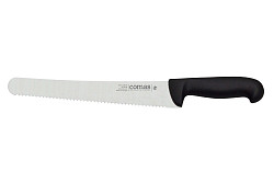 Нож для хлеба Comas 25 см, L 37 см, нерж. сталь / полипропилен, цвет ручки черный, Carbon (10084) в Екатеринбурге фото