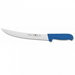 Нож разделочный Icel 25см с бороздками SAFE синий 28600.3552000.250 в Екатеринбурге фото