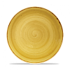 Тарелка мелкая круглая Churchill Stonecast Mustard Seed Yellow SMSSEV101 26 см фото