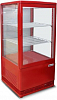 Шкаф-витрина холодильный Convito RT58-L1 Red фото