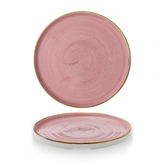 Тарелка мелкая с прямым бортом Churchill Chefs Plate, Stonecast Petal Pink SPPSWP261 в Екатеринбурге фото
