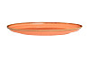 Тарелка для пиццы Porland 28 см фарфор цвет оранжевый Seasons (162928) фото