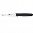 Нож для чистки овощей Icel 10см с волнистым лезвием JUNIOR черный 24100.5304000.100