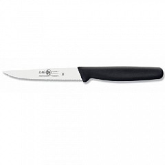 Нож для чистки овощей Icel 10см с волнистым лезвием JUNIOR черный 24100.5304000.100 в Екатеринбурге фото