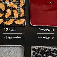 Дегидратор Meyvel MDH15-1P2 (Black) в Санкт-Петербурге, фото 10