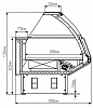 Морозильная витрина Марихолодмаш Парабель ВХН-1,875 (без агрегата) фото
